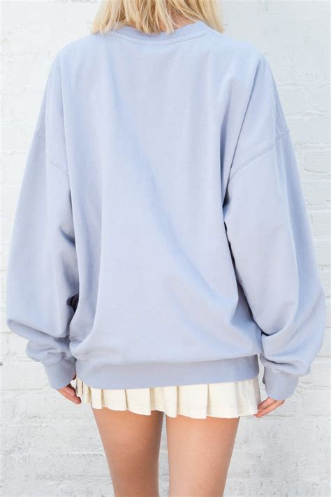 brandy melville erica oversized sweatshirt.